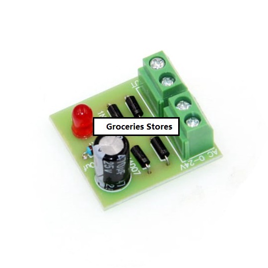 Simple AC To DC Converter Using Bridge Rectifier