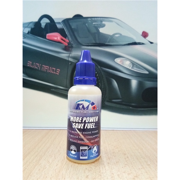 KM+ Advanced Fuel Additives fuel save 1set 5PCS Total 400ML ADD TO