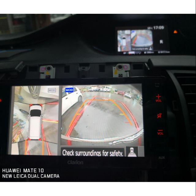 Nissan Serena C27 360 Reverse Camera Headunit project harness