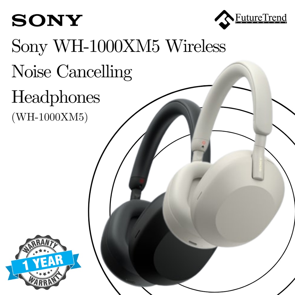 Sony WH-1000XM5 Wireless Noise Cancelling Headphones | Shopee Malaysia