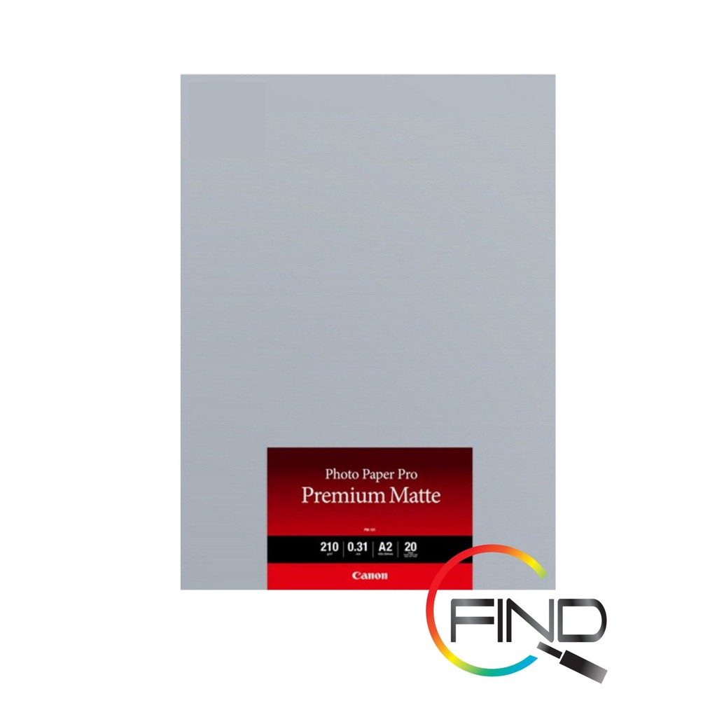 Canon PM101 A2 (20PCS) New Photo Paper Pro Premium Matte Paper (210g