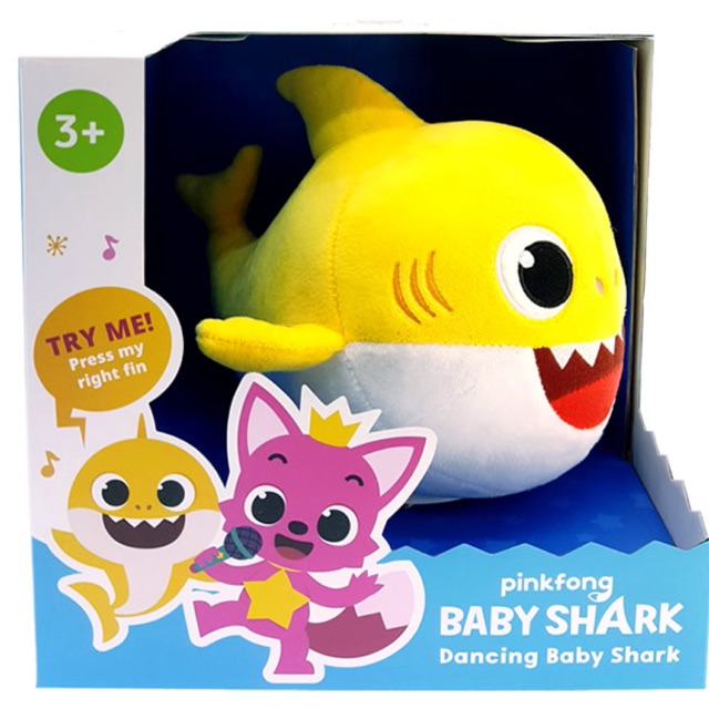 Dancing baby best sale shark toy