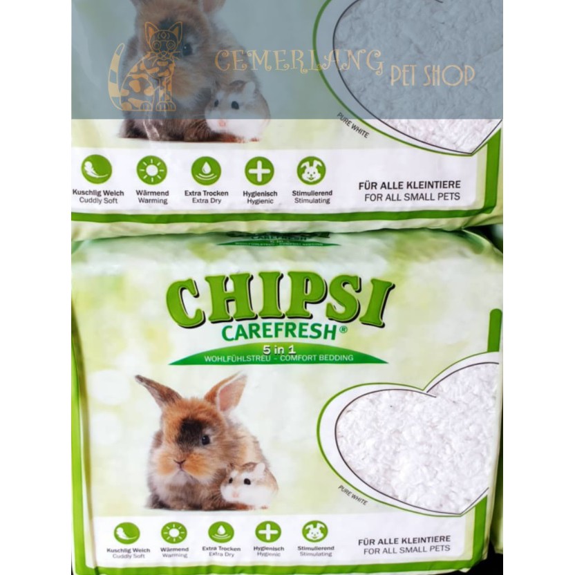 Chipsi Carefresh Pure White Original 5L Shopee Malaysia