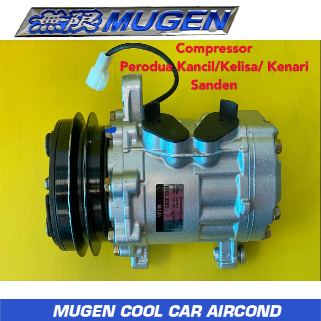 1 WEEK WARRANTY Perodua Kelisa/ Kenari/ Kancil, Sanden System. SD