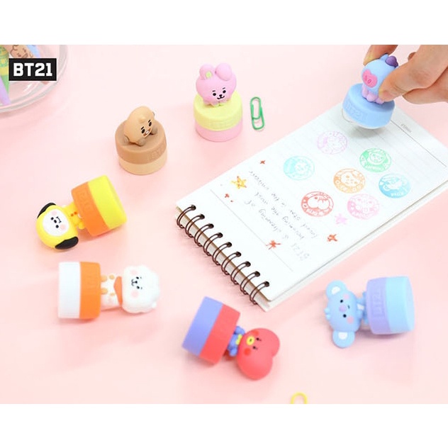 BT21 Official Baby Figure Stamp Line Friends | Shopee Malaysia