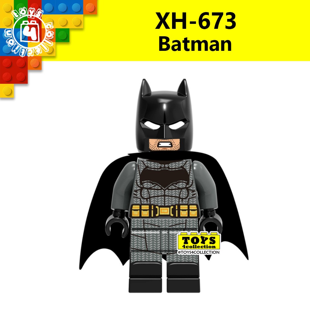 Xinh 673 Batman Dc Justice League Minifigures Block Compatible Building 