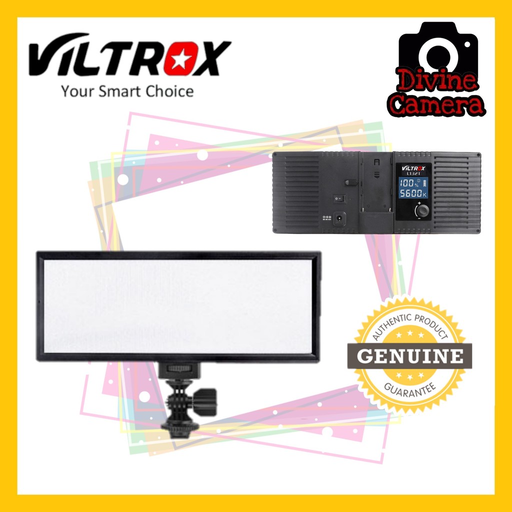 VILTROX L132B / L132T adjustment the brightness and Color temperature ...
