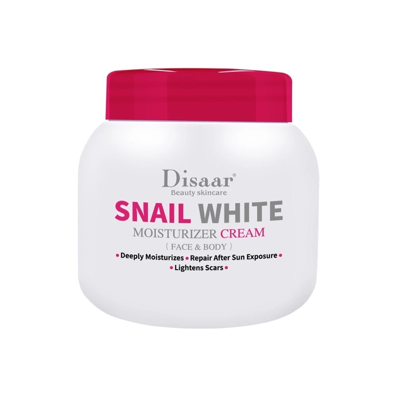 Disaar Natural Snail White Cream – Face & Body (Brightening ...
