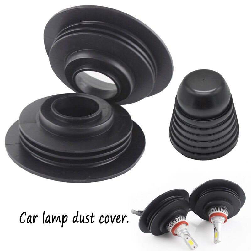 Universal LED Headlight Headlamp H4 H11 H7 H1 Car Dust Cover Rubber Waterproof Dustproof