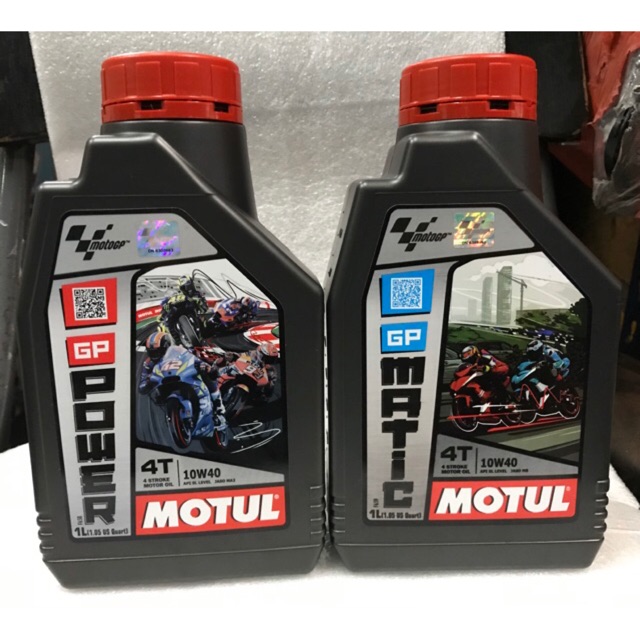 Engine oil MOTUL GP POWER/GP MATIC 4T 10w40 100% original 🔥NEW OIL🔥  Mineral