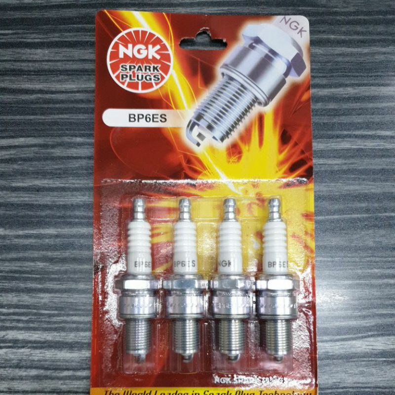 NGK SPARK PLUG SAGA ISWARA WIRA 1.3 1.5 BP6ES SET (4PC) Shopee Malaysia