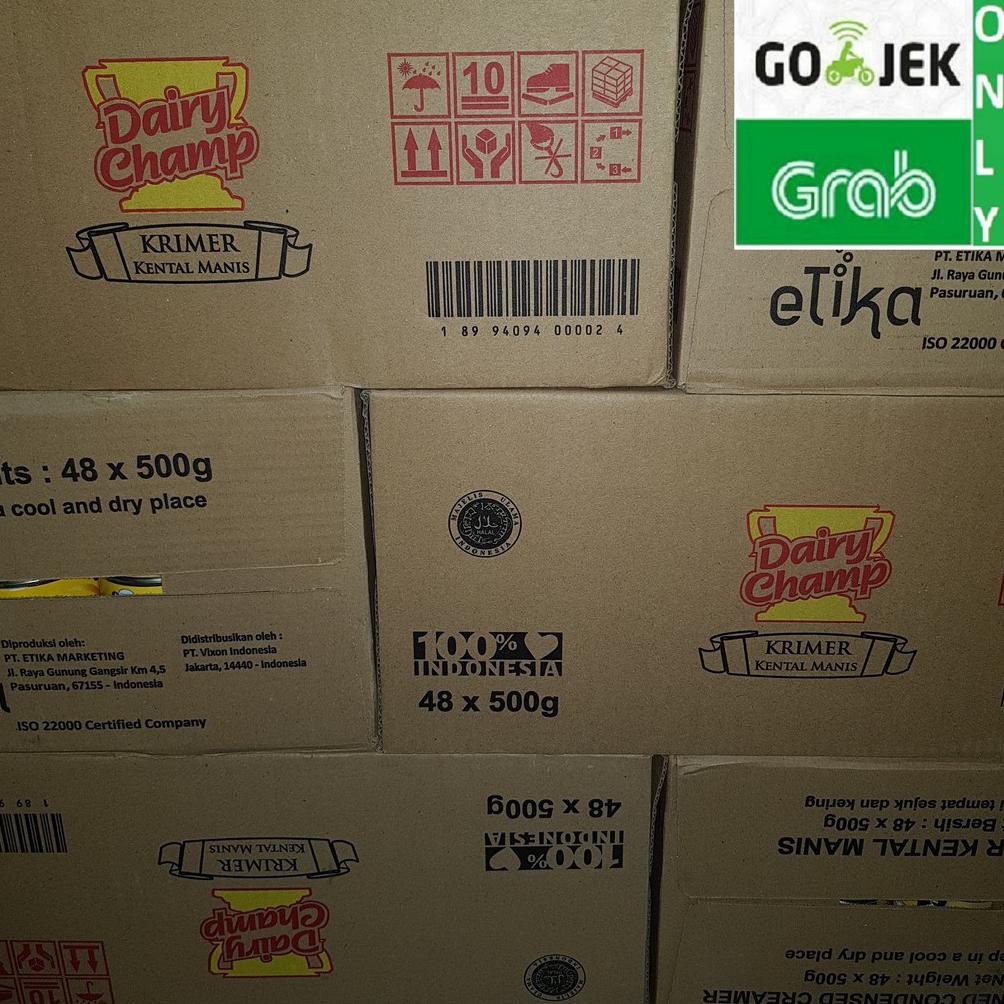 Dairy Champ 500gr 1 Carton Contents 48 Cans Of Sweetened Creamer Milk