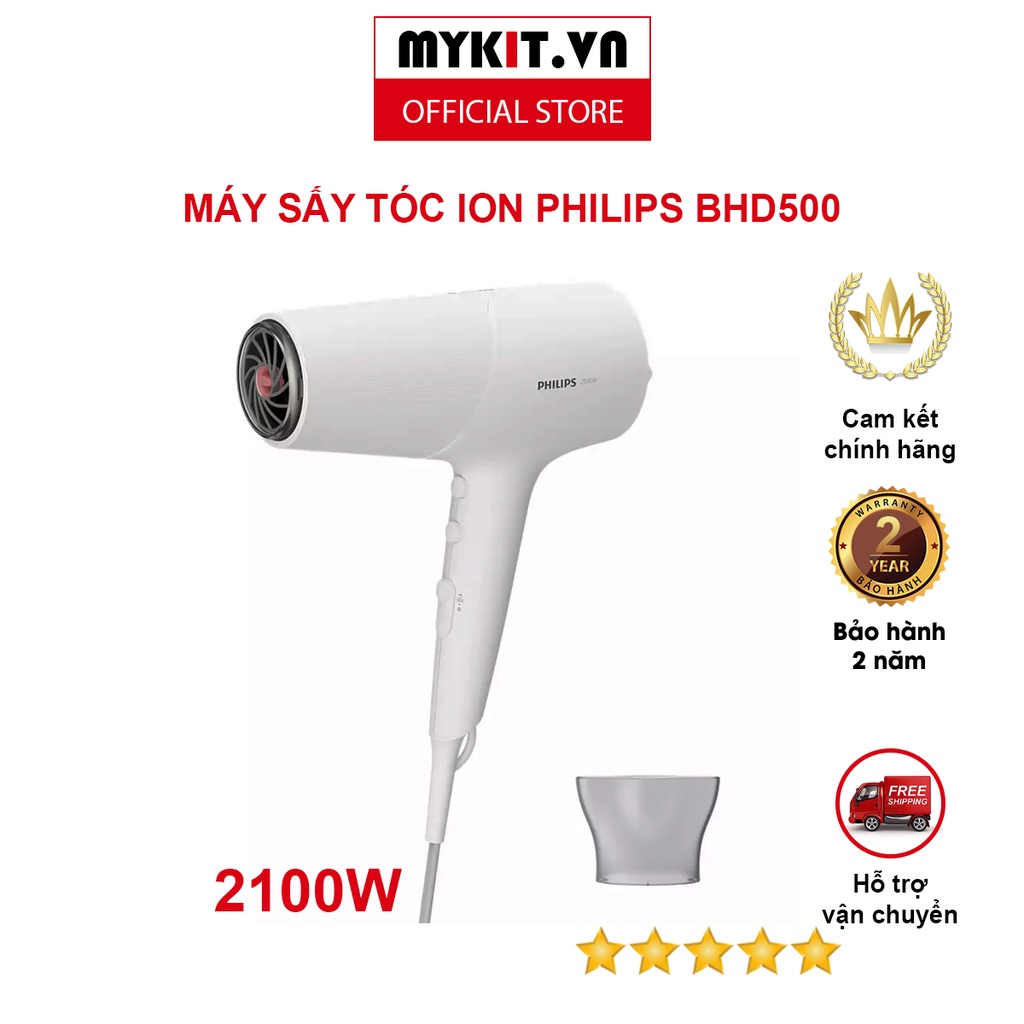 Philips BHD500 ion Hair Dryer - 2100W - | Shopee Malaysia