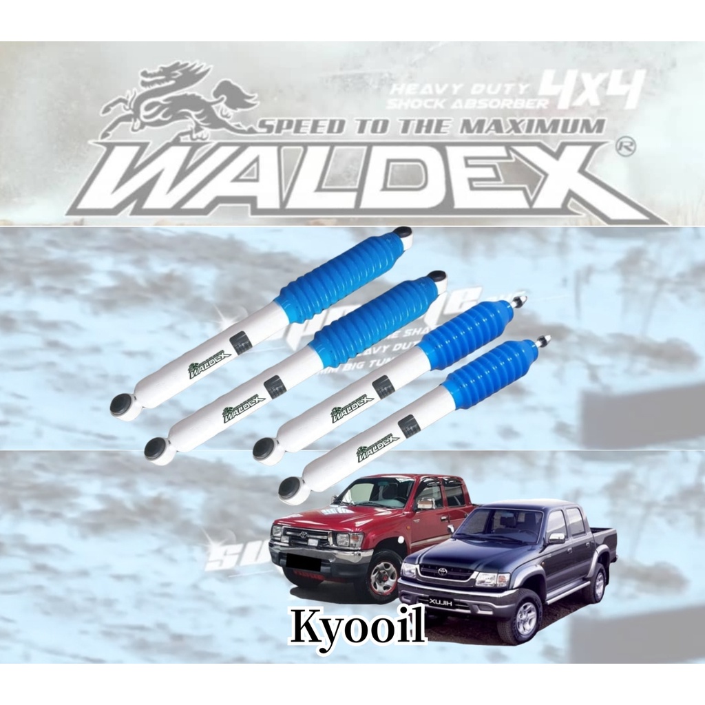 Pair Of Rear Gas Shock Absorbers For Toyota Hilux (KDN165,170,190) 1997-2005