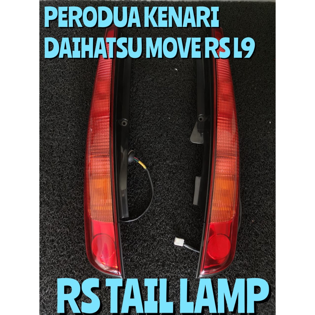Perodua Kenari Move L9 RS Tail Lamp ( AeroSport ) / Rear Light / Lampu