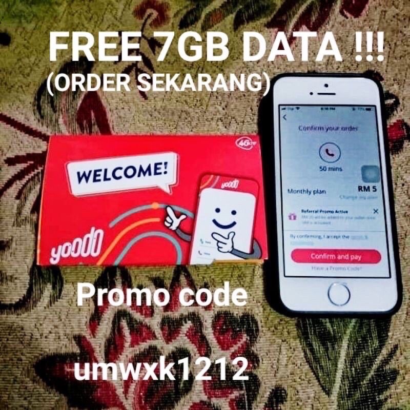 Sim Card YOODO (FREE SHIPPING) Shopee Malaysia