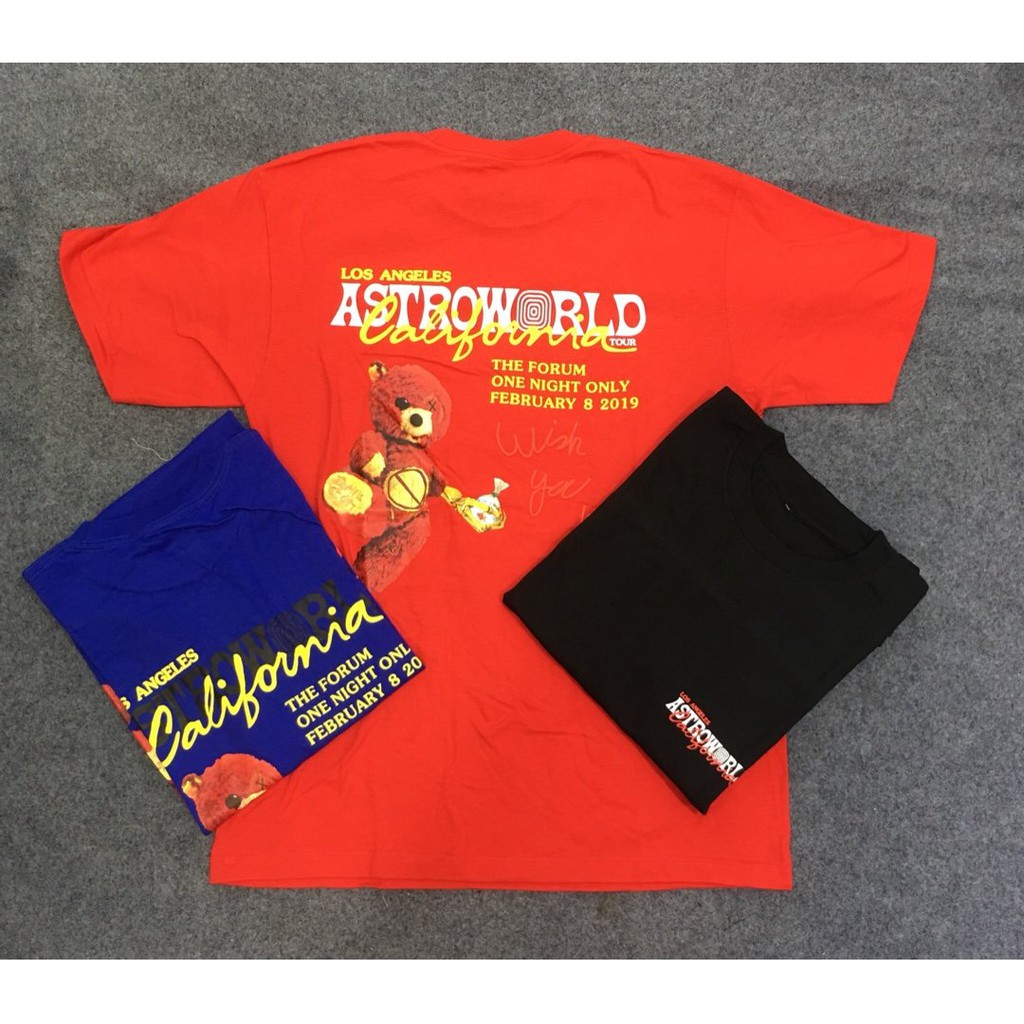 Astroworld store bear shirt