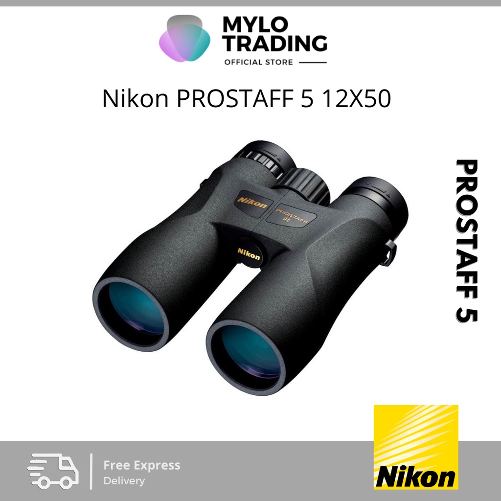 Nikon 12x50 ProStaff 5 Binoculars (Black) (Renewed) 18208075737 - View #6