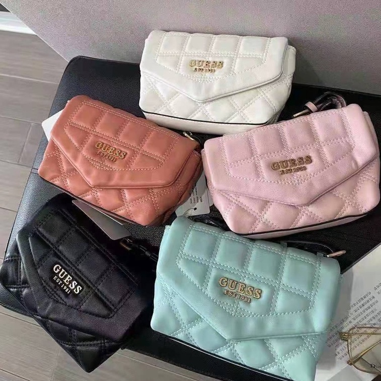 Guess Women's Kamina Mini Shoulder /Crossbody Bag (Two ways to wear