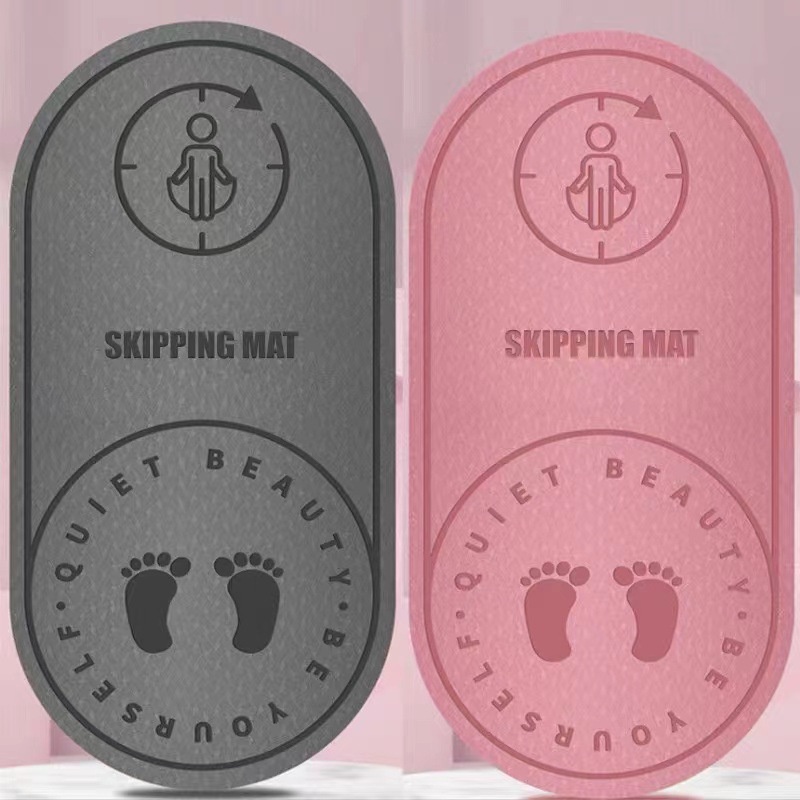Skipping Jump Rope Mat Shockabsorbing Indoor Thickened Buffer