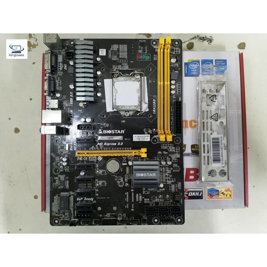 Biostar / Asrock TB85 H81 BTC B85 Motherboard G1840 Processor Combo ...