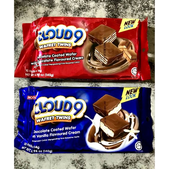 Cloud 9 Wafer Chocolate 14G - Lepapa Supermarket Kuching, Sarawak