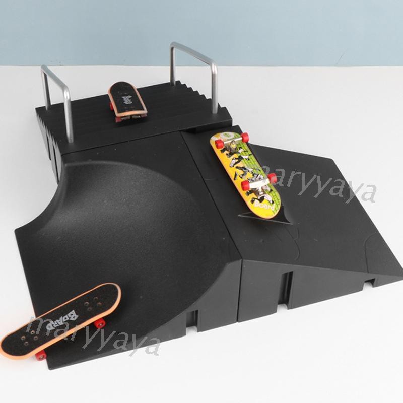 Mary Fingerboard Rail Park Stair Kit Stairs Mini Skateboards for Kids ...