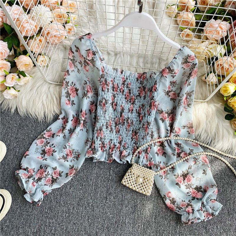 Chiffon blouse outlet style