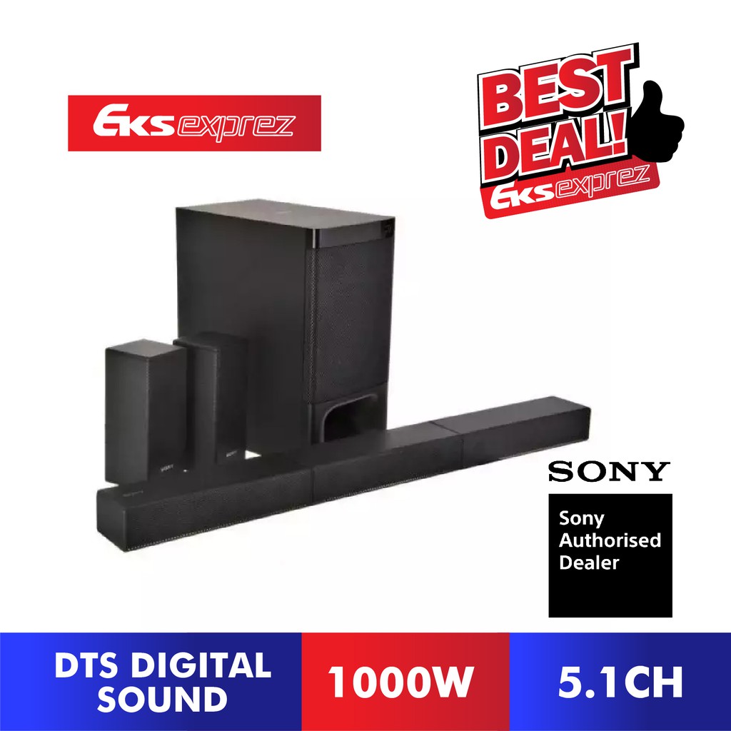 Sony 1000W Home Cinema Soundbar System With Bluetooth®, 44 OFF