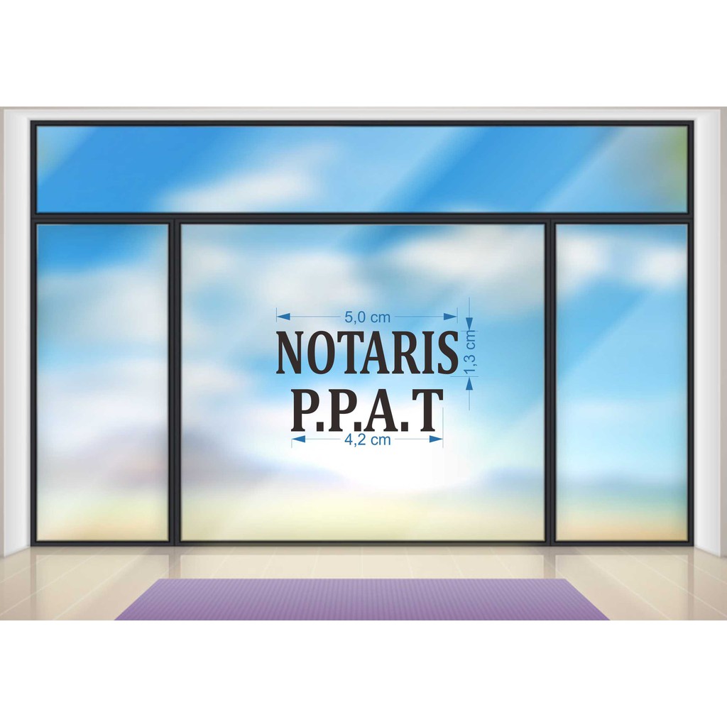 PUTIH 50cm ppat Notary cutting Sticker (White) | Shopee Malaysia