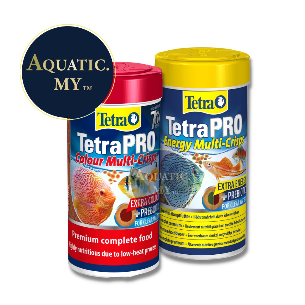 Tetra Pro Colour Multi Crisps /Pro Energy Multi Crisp (55g/250ml) Fish ...