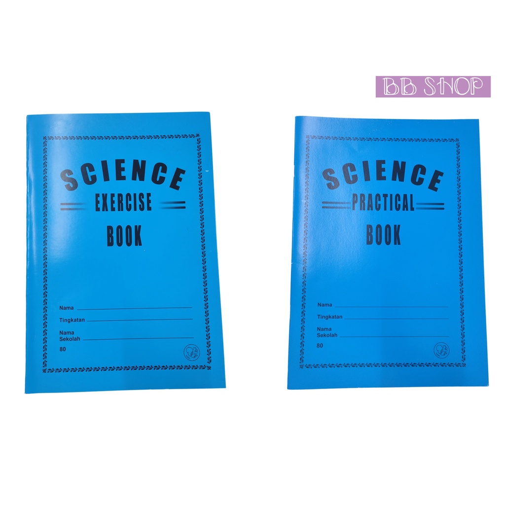 MASTER Science Exercise / Practical Book 80pgs A4 Blue Book S80BC-SL ...
