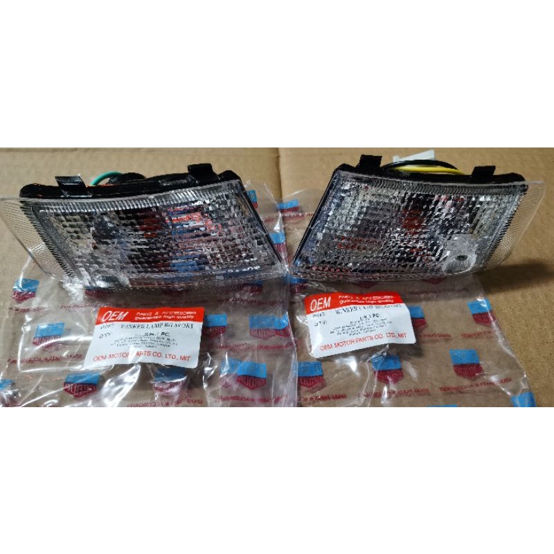 SUZUKI RG RGS RG110 RG SPORT FRONT SIGNAL LAMP SET / WINKER LAMP OEM ...