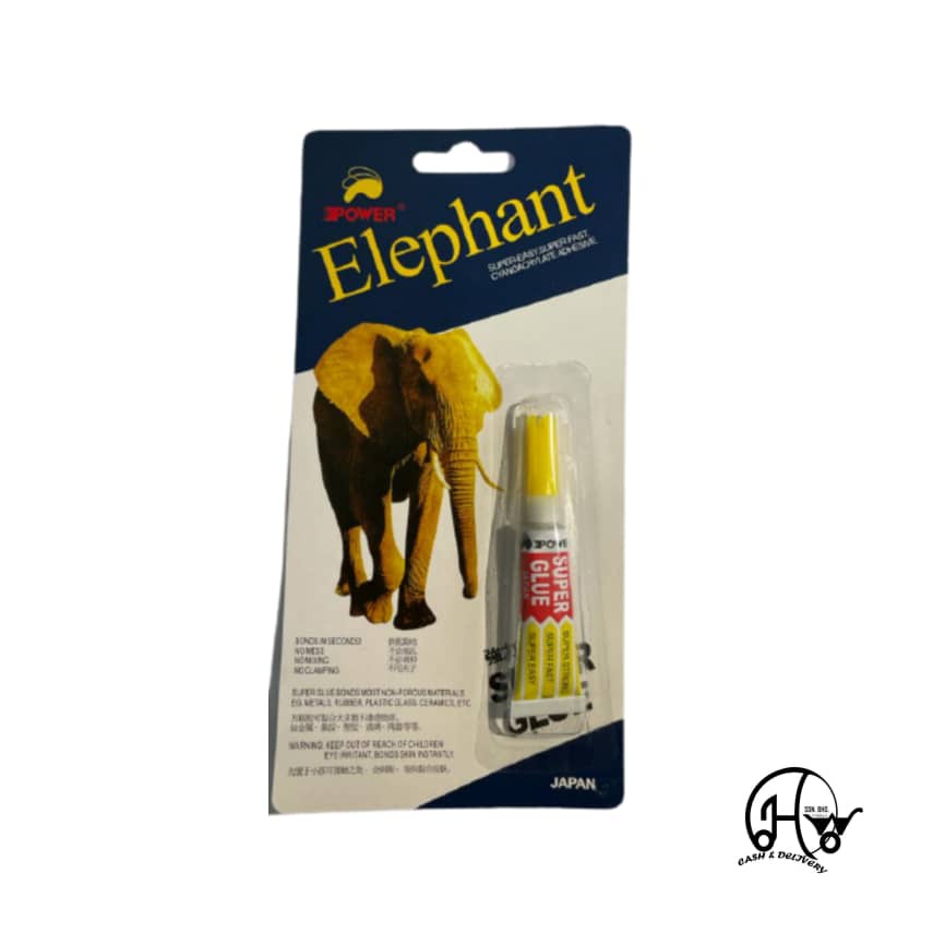 Elephant deals super glue