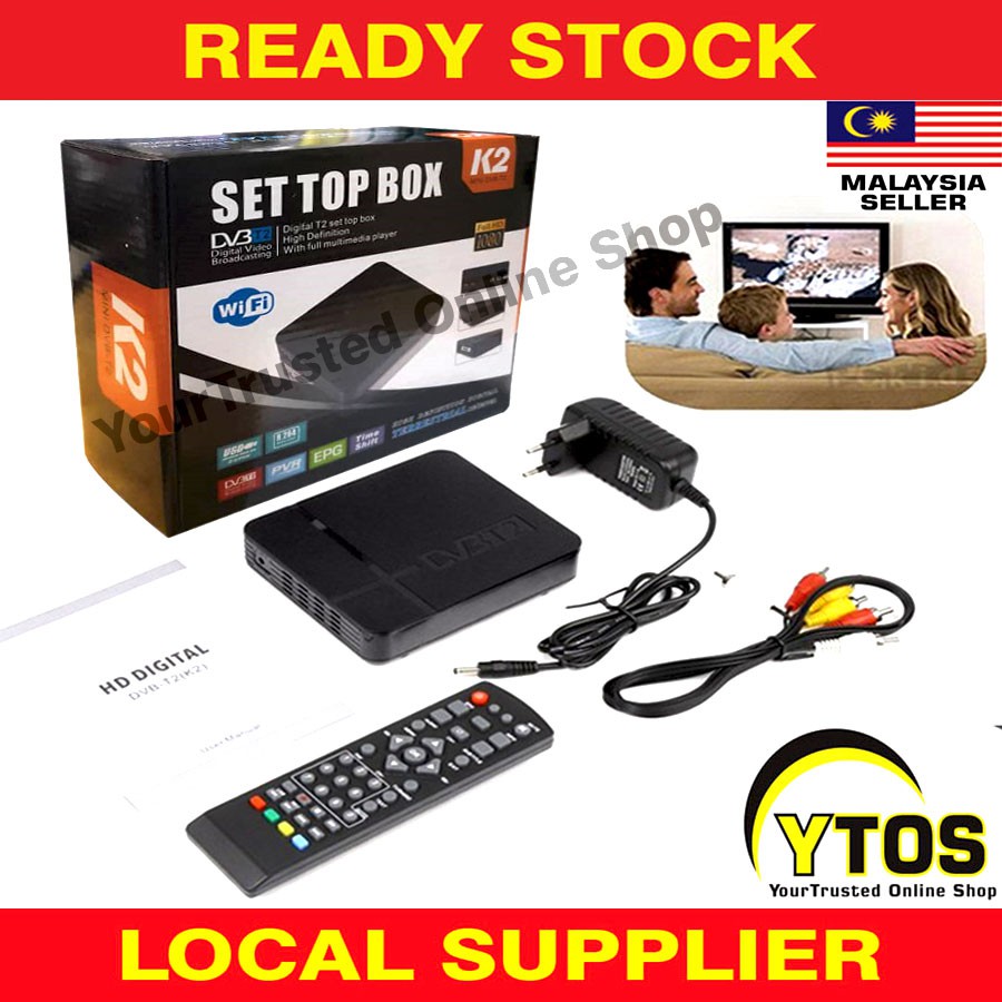 K2 DVB-T2 High Definition Digital Receiver 