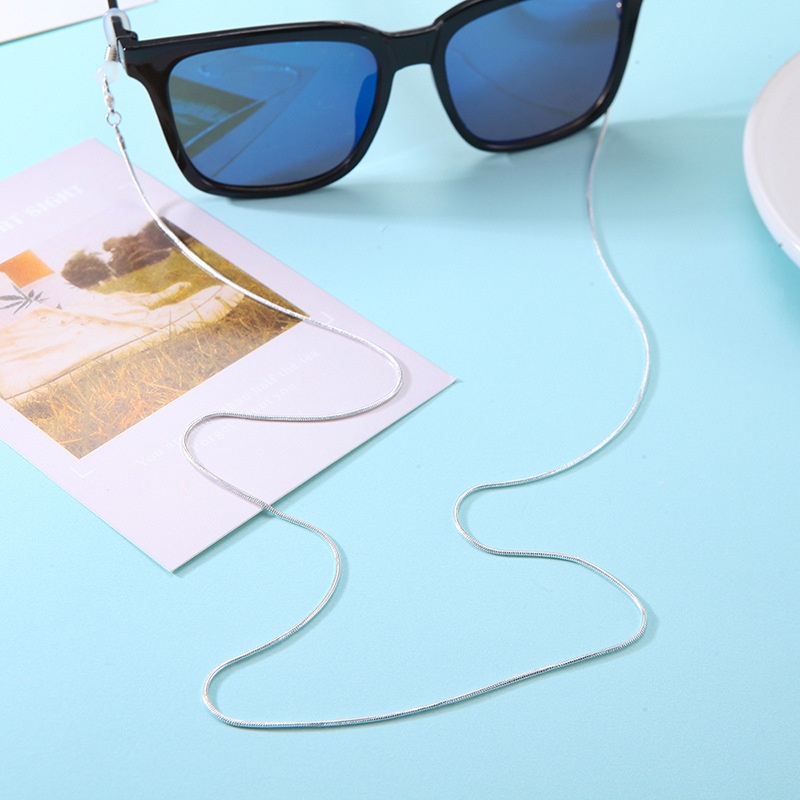 50pcs Adjustable Anti-Slip Eyeglass Chain Ends Retainer Rubber Glasses