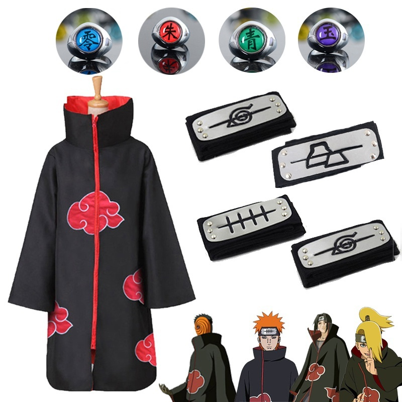 Halloween Costume Kids Naruto  Naruto Costume Akatsuki Kids