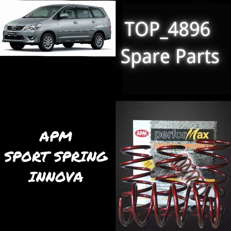 TOYOTA INNOVA ALL MODEL SPORT SPRING (APM) | Shopee Malaysia