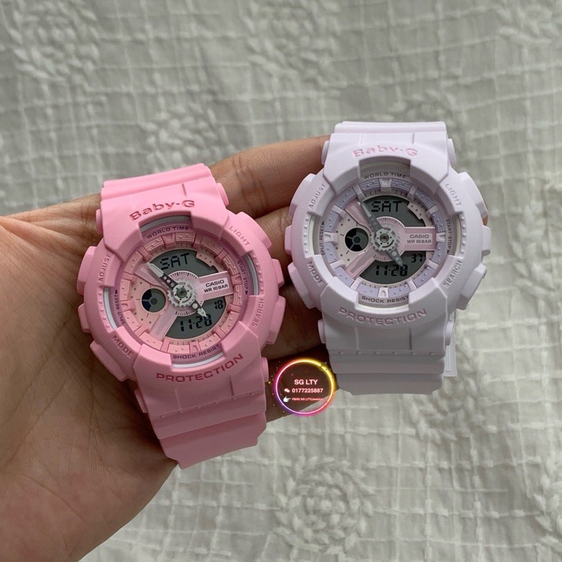 100 ORIGINAL CASIO BABY G BA 110 4A1 BA 110 4A2 FLOWER COLORS SERIES