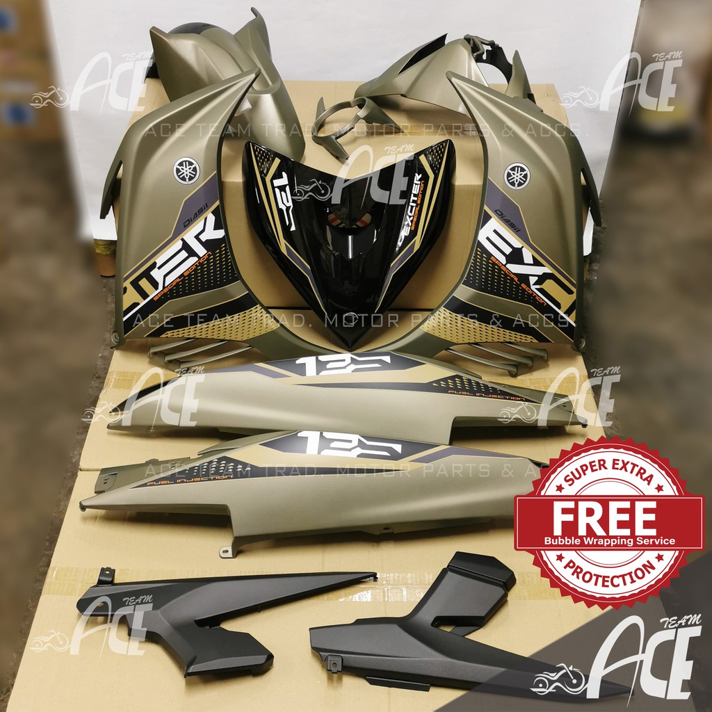 [Special] Coverset LC135 V2 V3 V4 V5 Exciter Four Kings 2021 Gold Matte ...
