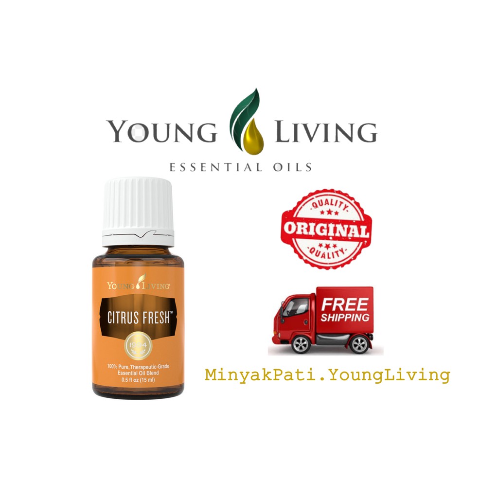 Young Living YL Citrus Fresh 15ml Essential Oil ( Oil level 85%-90% ...