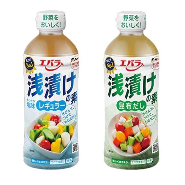 Ebara Asazuke Vegetable Pickle Seasoning 500ml 荏原 腌蔬菜调味汁 500毫升 エバラ 浅漬けの ...