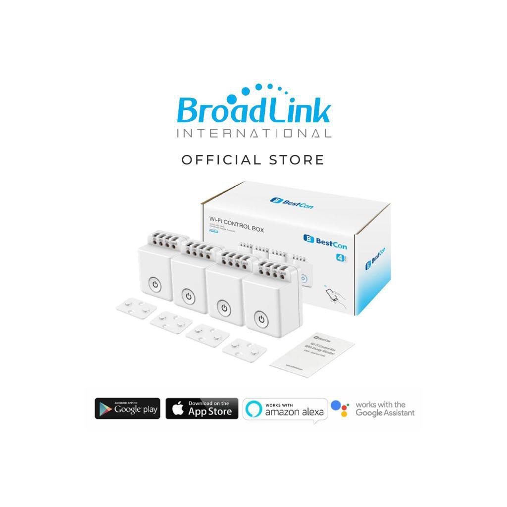 BroadLink BestCon Series - MCB1 Pack Of 4, 10 Amp WiFi Control Box ...