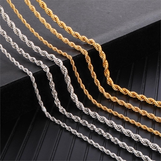 Leather Necklace Cord With Clasp, 16inch-24inch Braided Rope Necklace For  Men Women 316l Stainless Steel Clasp, 2mm Black Leather Cord Necklace Brown