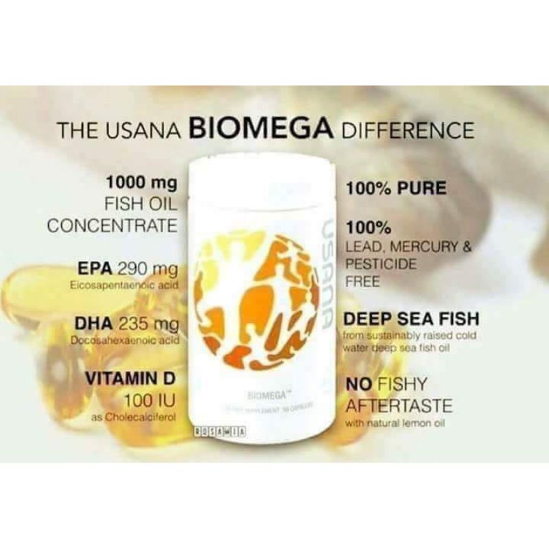 Usana Biomega 3 Plus (56capsules) | Shopee Malaysia