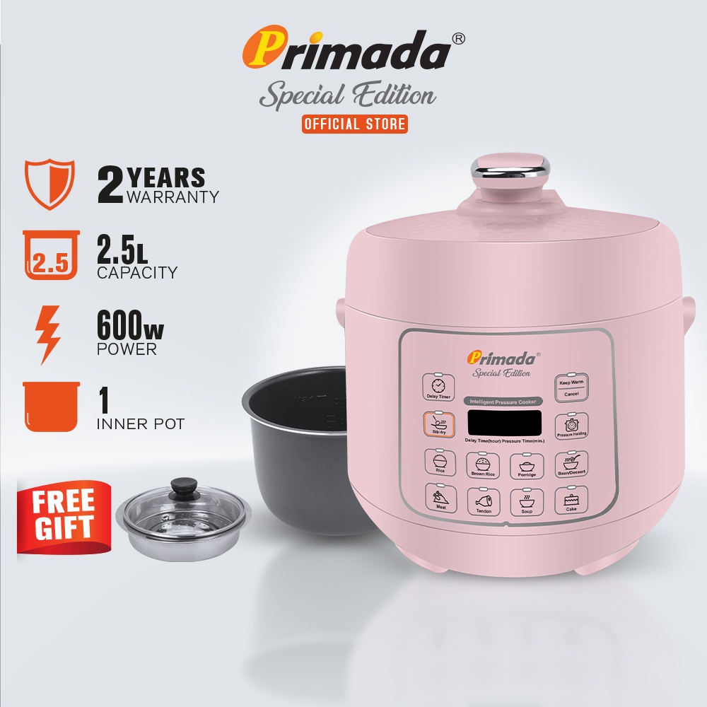 Primada Special Edition Intelligent Pressure Cooker MPC2550 Light