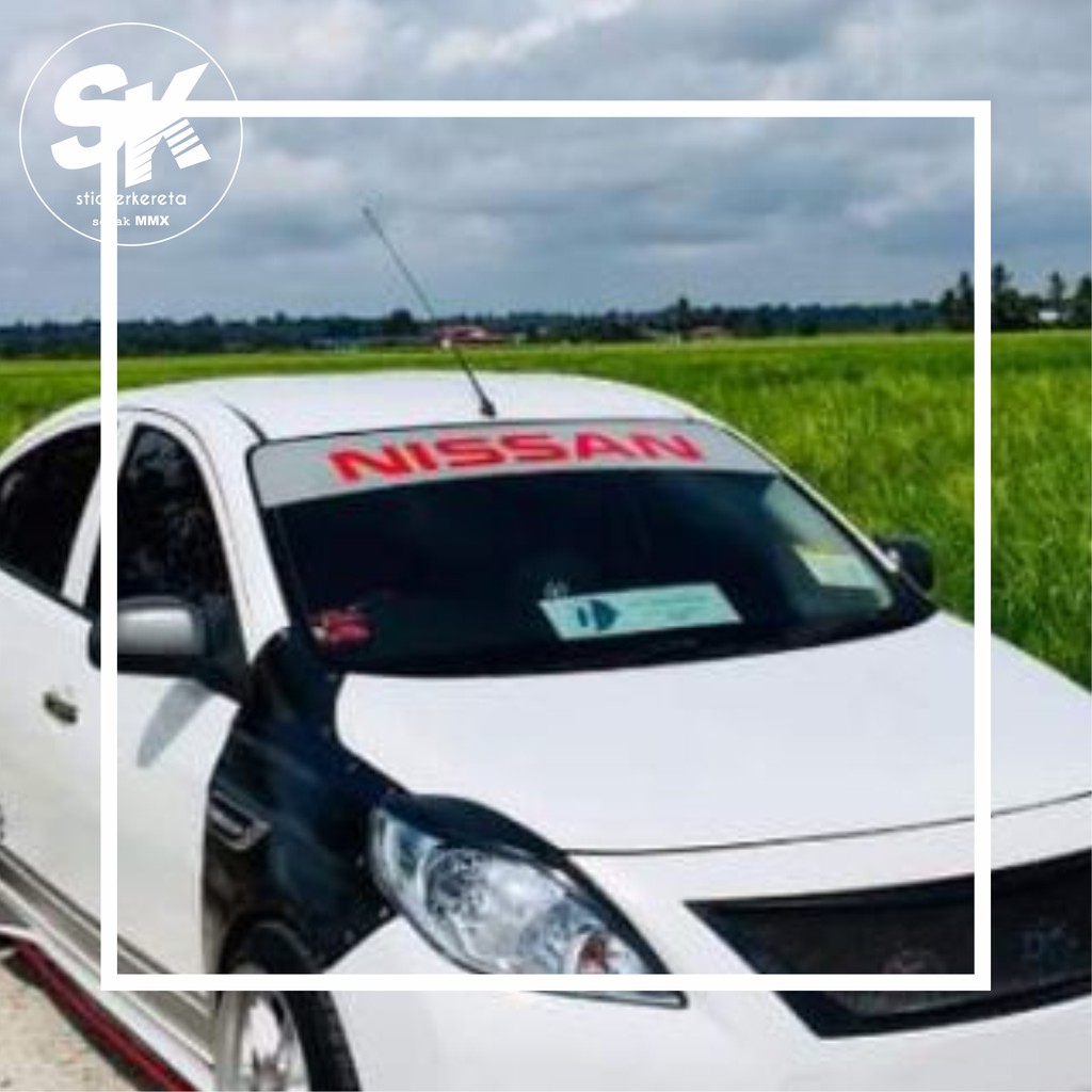 NISSAN windscreen Sticker Vinyl | Shopee Malaysia