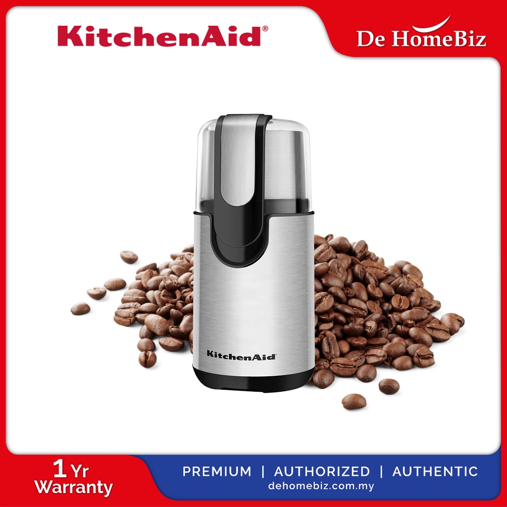Kitchenaid 5KCG111GOB Blade Coffee Bean Grinder (Onyx Black ) Shopee