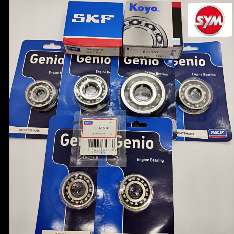 SYM VF3I 185 ENGINE BEARING FULL SET | Shopee Malaysia