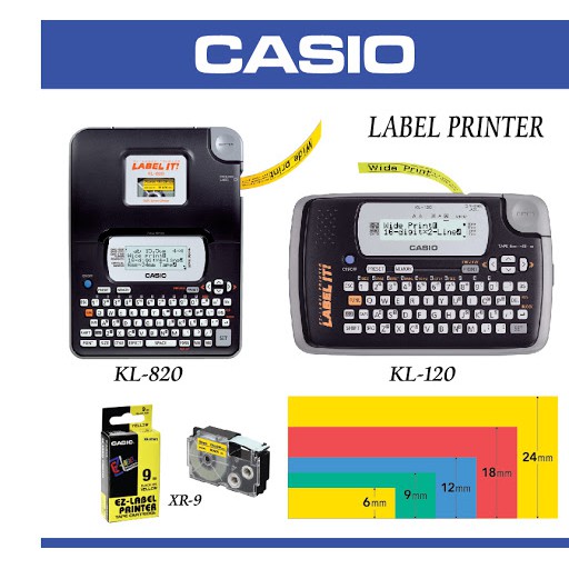 Casio discount barcode printer